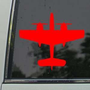  F7F Tigercat Grumman Fighter Red Decal Window Red Sticker 
