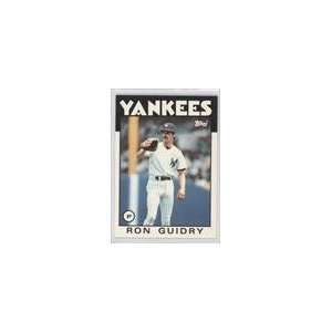    1986 Topps Tiffany #610   Ron Guidry/5000 Sports Collectibles