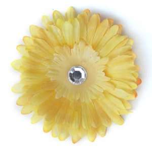  Yellow Daisy Flower Clip: Health & Personal Care