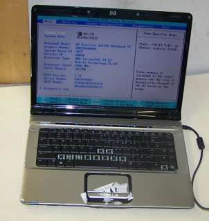 HP Pavilion DV6000 DV6700 AMD Turion 64X2 2.0GHz 3GB RAM Laptop DVD RW 