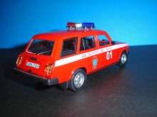 VAZ 2104 LADA Fire Protection Russian Car Wagon Diecast Metal Model 1 