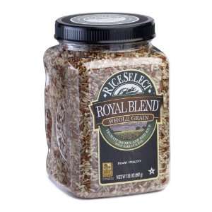   Grain Texmati Brown & Red Rice with Barley & Rye, 32 Ounce Jars (Pack