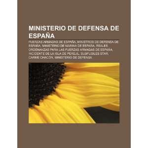  Ministerio de Defensa de España: Fuerzas armadas de 