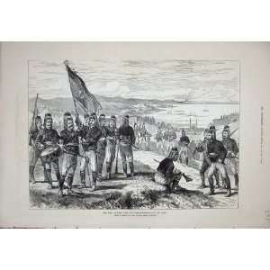  1877 War Zeibeks Camp Constantinople Soldiers Music