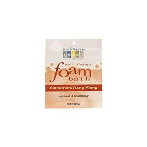 Aromatherapy Foam Bath Cinnamon Ylang 2.5 oz pouch, 6 units from Aura 