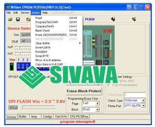 SIVAVA Willem EPROM Programmer PCB50B universal +SMD TSOP Adapter 