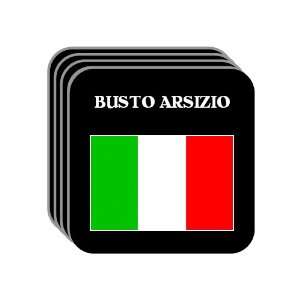  Italy   BUSTO ARSIZIO Set of 4 Mini Mousepad Coasters 