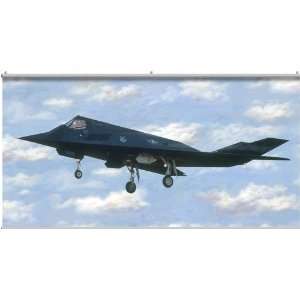  F 117 Stealth Bomber Minute Mural