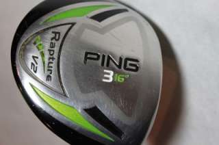 Ping Rapture V2 3 16* Fairway Wood Regular Flex Graphite Golf Club 