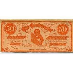   Lucille Love Movie Promo Confederate States $50 Bill: Everything Else