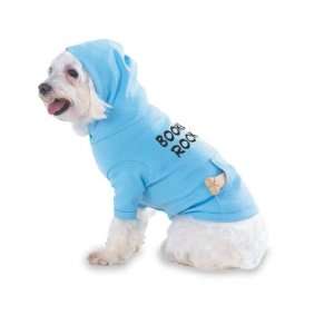  Books Rock Hooded (Hoody) T Shirt with pocket for your Dog 