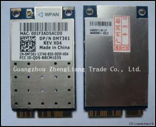 Dell Wireless 410 Bluetooth & UWB Combo MiniPCIe MT361  
