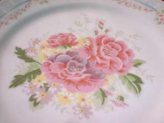 Andrea Sadek French Bouquet Rose Cake Plate & Server  