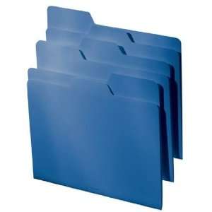  FindIt All Tab Interior File Folders, Letter Size, Blue 