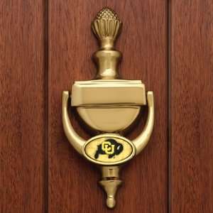  NCAA Colorado Buffaloes Solid Brass Door Knocker: Home 