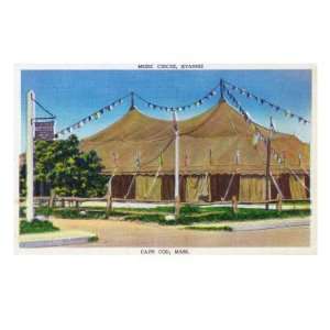   of the Music Circus Tent, c.1934 Giclee Poster Print