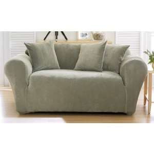 Sure Fit 185027270 Sage Stretch Pique Chair Slipcover (Box Cushion 