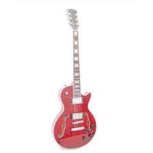  NEW DEEP CHERRY RED   ELECTRIC GUITAR   F HOLE SUPREME 