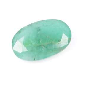   Natural Graceful Untreated Emerald Oval Shape Loose Gemstone Jewelry