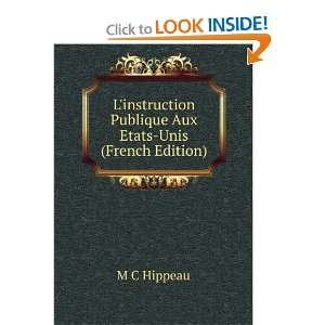   Publique Aux Etats Unis (French Edition) M C Hippeau Books