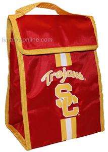USC Trojans Velcro Lunch Bag Cooler Tote Rare Brand New  