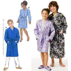  Kwik Sew Childrens Wrap Robes Pattern By The Each Arts 
