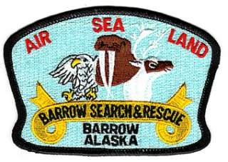 BARROW, ALASKA SEARCH & RESCUE PATCH  