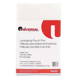  Universal Products   Universal   Clear Laminating Pouches 