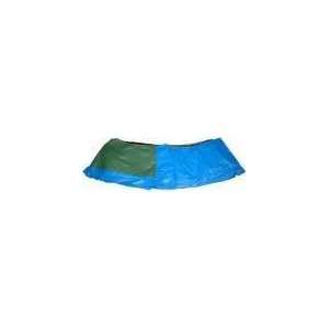  12 ft. Round Blue/Green Trampoline Pad Beauty