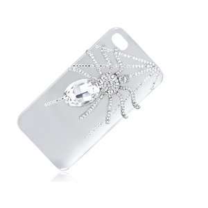   Web Swarovski Crystal Element iPhone 4S Case: Cell Phones
