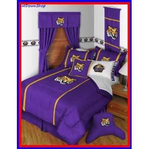  Louisiana State LSU Tigers 4pc MVP Twin Comforter/Sheets 