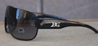   Sunglasses Full Cover up Stylish Fashion Modern Urban DG Black 06
