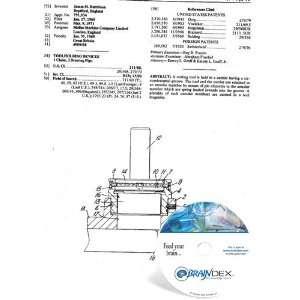  NEW Patent CD for TOOLHOLDING DEVICES 