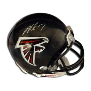  Michael Vick Signed Atlanta Falcons Mini Helmet: Sports 
