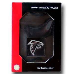 Atlanta Falcons Executive Money Clip / Card Holder in a Window Box