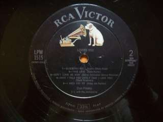 Elvis Presley Album  LOVING YOU #LPM 1515  RARE JULY 1957 PRESSING 