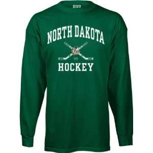  North Dakota Fighting Sioux Perennial Hockey Long Sleeve T 