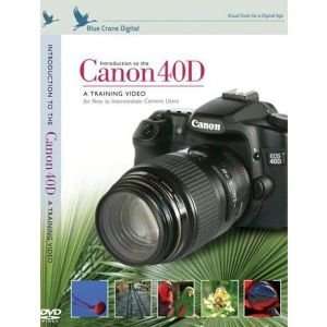   Blue Crane Digital Introduction DVD To The Canon 40D