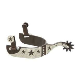  Kelly Silver Star Star Show Spur   Antique Brown   Mens 