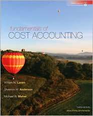 Fundamentals of Cost Accounting with Connect Plus, (007739819X 