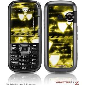  LG Rumor 2 Skin   Radioactive Yellow by WraptorSkinz 