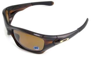 New Oakley Sunglasses Pit Bull Polished Rootbeer w/Bronze Polarized 