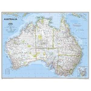  Australia Wall Map (National Geographic)   30 x 24 Toys 