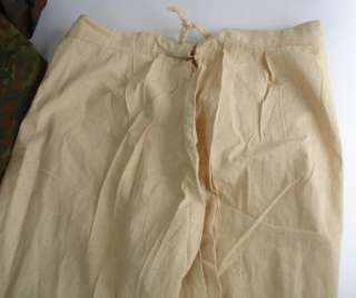 WWI 1914 ORIGINAL GERMAN LONG UNDERPANTS – MARKED  