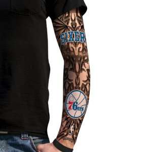  NBA Philadelphia 76ers Light Undertone Tattoo Sleeve 