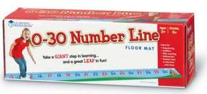 BARNES & NOBLE  0 30 Number Line Floor Mat by Learning Resources