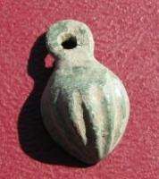 Uncleaned Ancient ROMAN / MEDIEVAL PENDANT 3869  