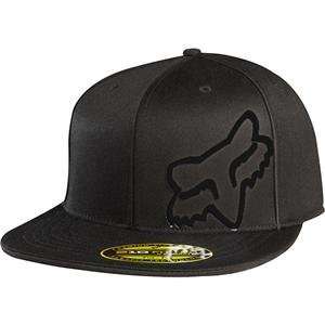  Fox Racing Caliber 210 Fitted Hat   Large/X Large/Black 
