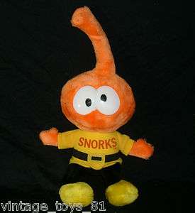 VINTAGE SNORKS 1983 APPLAUSE WALLACE BERRIE DIMMY STUFFED ANIMAL PLUSH 