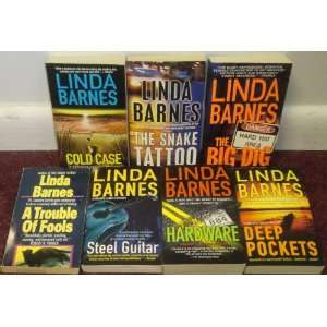  Set of 7 Books by LINDA BARNES: Everything Else